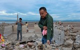 [ẢNH] Thái Lan phát hiện ngôi chùa bỏ hoang nhờ hạn hán